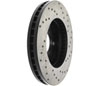 Stoptech 128.62050R | StopTech Pontiac Bonneville Sport Cross Drilled Brake Rotor, Front Right; 1992-1997 Alternate Image 6