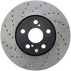 Stoptech 128.44160R | StopTech Pontiac Vibe Sport Cross Drilled Brake Rotor, Front Right; 2009-2010 Alternate Image 6