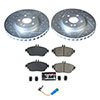 PowerStop k8266 | Power Stop 17-19 Infiniti QX30 Front Z23 Evolution Sport Brake Kit Alternate Image 1