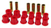 Prothane 6-1017 | 82-96 Ford Rear Spring & Shackle Bushings - Red; 1982-1996 Alternate Image 1