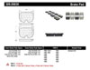 Stoptech 309.09830 | StopTech Sport Brake Pads Mercedes-Benz E55 AMG, Front; 2003-2005 Alternate Image 1