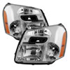 SPYDER 9031014 | Xtune Chevy Equinox 05-09 OEM Style Headlights Chrome HD-JH-CEQ05-AM-C; 2005-2009 Alternate Image 1