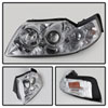 SPYDER 5010452 | Spyder Ford Mustang Halo Projector Headlights - Chrome - (PRO-YD-FM99-1PC-AM-C); 1999-2004 Alternate Image 8