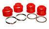 Energy Suspension 9.13136r | 94-06 Hummer H1 Red Front or Rear Ball Joint Boot Set; 1994-2006 Alternate Image 3