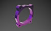 Torque Solution ts-tbs-021pr | Throttle Body Spacer (Purple): Hyundai Genesis V6 3.8L 2013+ Alternate Image 1