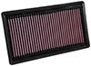 K&N Engineering 333080 | K&N 16-18 Toyota C-HR L4-1.2L F/l Replacement Drop In Air Filter; 2016-2018 Alternate Image 3