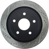 Stoptech 127.67054R | StopTech Chrysler Aspen Sport Drilled/Slotted Rotor, Rear Right; 2007-2009 Alternate Image 6