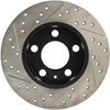 Stoptech 127.33057L | StopTech Volkswagen Jetta Sport Drilled/Slotted Rotor, Rear Left; 1998-2015 Alternate Image 3