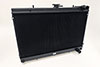 CSF 7217b | R32 Nissan Skyline GT-R / GT-S Full Billet Aluminum High-Performance Radiator - Black Finish Alternate Image 1