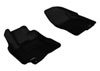 3D Maxpider l1pa00111509 | 3D MAXpider 2009-2013 Pontiac/Toyota Vibe/Corolla Kagu 1st Row Floormat - Black; 2009-2013 Alternate Image 1