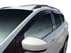 Westin 72-37442 | 2013-2018 Ford Escape Wade Slim Wind Deflector 4pc - Smoke; 2013-2018 Alternate Image 9