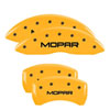 MGP 28181SMGPYL | MGP 4 Caliper Covers Engraved Front & Rear MGP Yellow finish black ch; 2016-2016 Alternate Image 6