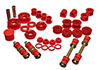 Energy Suspension 5.18114r | 03-05 Dodge SRT-4 FWD Red Hyper-flex Master Bushing Set; 2003-2005 Alternate Image 1