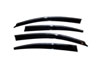 AVS 794011 | 09-15 Nissan Maxima Ventvisor Low Profile Deflectors 4pc - Smoke w/Chrome Trim; 2009-2015 Alternate Image 1