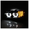 SPYDER 5086488 | Spyder 09-12 BMW E90 3-Series 4DR Projector Headlights Halogen - LED - Black - PRO-YD-BMWE9009-BK; 2009-2012 Alternate Image 5