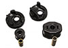 Energy Suspension 7.1105g | 91-94 Nissan Sentra/NX1600/2000 Black Motor Mount Inserts (2 Torque Mount Position; 1991-1994 Alternate Image 3