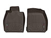 WeatherTech 4714651 | 16-17 Porsche 911 RA (911) w/Passenger Side Luggage Front FloorLiner - Cocoa; 2016-2017 Alternate Image 1