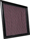 K&N Engineering 333075 | K&N 2015 Jaguar F-Pace V6-3.0L F/I Left Side Replacement Drop In Air Filter Alternate Image 8