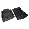 Rugged Ridge 82904.10 | Floor Liner Front Black 2005-2011 Toyota Tacoma Regular / Access / Double Cab; 2005-2011 Alternate Image 1