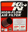 K&N Engineering e1996 | K&N Replacement Air Filter 10-13 Audi A8 Quattro 4.2L V8 (2 required); 2010-2013 Alternate Image 4