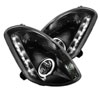 SPYDER 5031747 | Spyder Infiniti G35 4Dr ( Non HID ) DRL LED Halo Projector Headlights - Black - (PRO-YD-IG35034D-DRL-BK); 2003-2004 Alternate Image 2