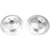 PowerStop jbr1764xpr | Power Stop 18-19 Toyota Camry Rear Evolution Drilled & Slotted Rotors - Pair; 2018-2022 Alternate Image 2