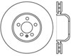 Stoptech 128.34126L | StopTech BMW ActiveHybrid 7 Sport Cryo Cross Drilled Rotor, Front Left; 2013-2015 Alternate Image 1