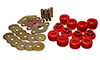 Energy Suspension 8.4105r | 93-98 Toyota T100 Red Body Cab Mount Set; 1993-1998 Alternate Image 3