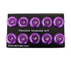 NRG fw-150pp | Fender Washer Kit w/Color Matched M6 Bolt Rivets For Plastic (Purple) - Set of 10 Alternate Image 1