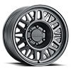 Raceline 451b7855100 | 451B Ryno 17x8.5in / 5x150 BP / 0mm Offset / 110.5mm Bore - Satin Black Wheel Alternate Image 1