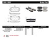 Stoptech 309.11800 | StopTech Sport Brake Pads Mazda MX-5 Miata, Rear; 2006-2017 Alternate Image 1