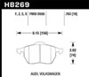 Hawk Performance HB269Z.763A | Ceramic Street Brake Pads Alternate Image 1