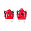 PowerStop s2676 | Power Stop 02-04 Honda Odyssey Rear Red Calipers w/Brackets - Pair; 2002-2004 Alternate Image 2