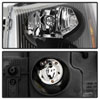 SPYDER 9042652 | xTune 02-09 GMC Envoy OEM Style Headlights - Black (HD-JH-GEN02-AM-BK); 2002-2009 Alternate Image 1