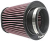 K&N Engineering ru1033 | K&N Universal Clamp-On Air Filter 3-1/2in 10 Degree Flange 5-3/4in B 4-1/2in x 3-1/4in T 7in H Alternate Image 1