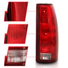 ANZO 311300 | 1988-1999 Chevy C1500 Taillight Red/Clear Lens w/ Circuit Board(OE Replacement); 1988-1999 Alternate Image 2