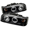 SPYDER 5012289 | Spyder Volvo 850 Halo Projector Headlights - Black - (PRO-YD-VO85092-HL-BK); 1993-1997 Alternate Image 1