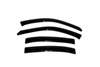 AVS 94403 | 97-04 Chevy Malibu Ventvisor Outside Mount Window Deflectors 4pc - Smoke; 1997-2004 Alternate Image 1