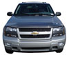 AVS 25148 | 02-09 Chevy Trailblazer High Profile Bugflector II Hood Shield - Smoke; 2002-2009 Alternate Image 2