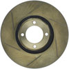 Stoptech 126.44027SL | StopTech Toyota Corolla Sport Slotted Brake Rotor, Front Left; 1984-1987 Alternate Image 3