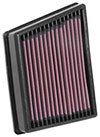 K&N Engineering 333117 | K&N 17-18 Ford Fiesta VII L4-1.0L F/I Drop In Air Filter; 2017-2018 Alternate Image 1