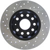 Stoptech 127.33131L | StopTech Audi A3 Quattro Sport Drilled/Slotted Rotor, Rear Left; 2010-2018 Alternate Image 3