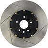 Stoptech 129.33114.13 | StopTech Audi RS4 AeroRotor 2-Piece Black Hat Slotted Rotor, Front Left; 2007-2008 Alternate Image 5