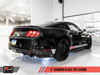 AWE Tuning 3020-33030 | Ford Mustang GT 5.0L Cat-back Exhaust - Track Edition (Diamond Black Tips); 2015-2017 Alternate Image 4