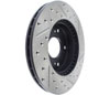 Stoptech 127.40056R | StopTech Honda CR-Z Sport Drilled/Slotted Rotor, Front Right; 2011-2015 Alternate Image 4