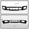 SPYDER 9948442 | Spyder Ford F150 18-20 KING RANCH LIMITED w/Fog Lights Hole Front Bumper- Black (OEM JL3Z17757EAPTM); 2018-2020 Alternate Image 1