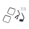 Omix 11001.11 | Side Mirror Kit Black- 55-86 Jeep CJ Models; 1955-1986 Alternate Image 1