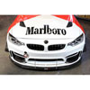 APR Performance AB-830402 | BMW F80/82 M3 Front Bumper Canards Carbon Fiber; 2014-2019 Alternate Image 1