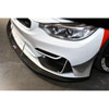 APR Performance AB-830402 | BMW F80/82 M3 Front Bumper Canards Carbon Fiber; 2014-2019 Alternate Image 2