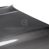 Anderson Composites AC-HD15FDMU350-OE-DS | Mustang GT350 Carbon Fiber Hood; 2015-2019 Alternate Image 4